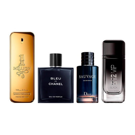 Combo de 4 Perfumes Masculinos